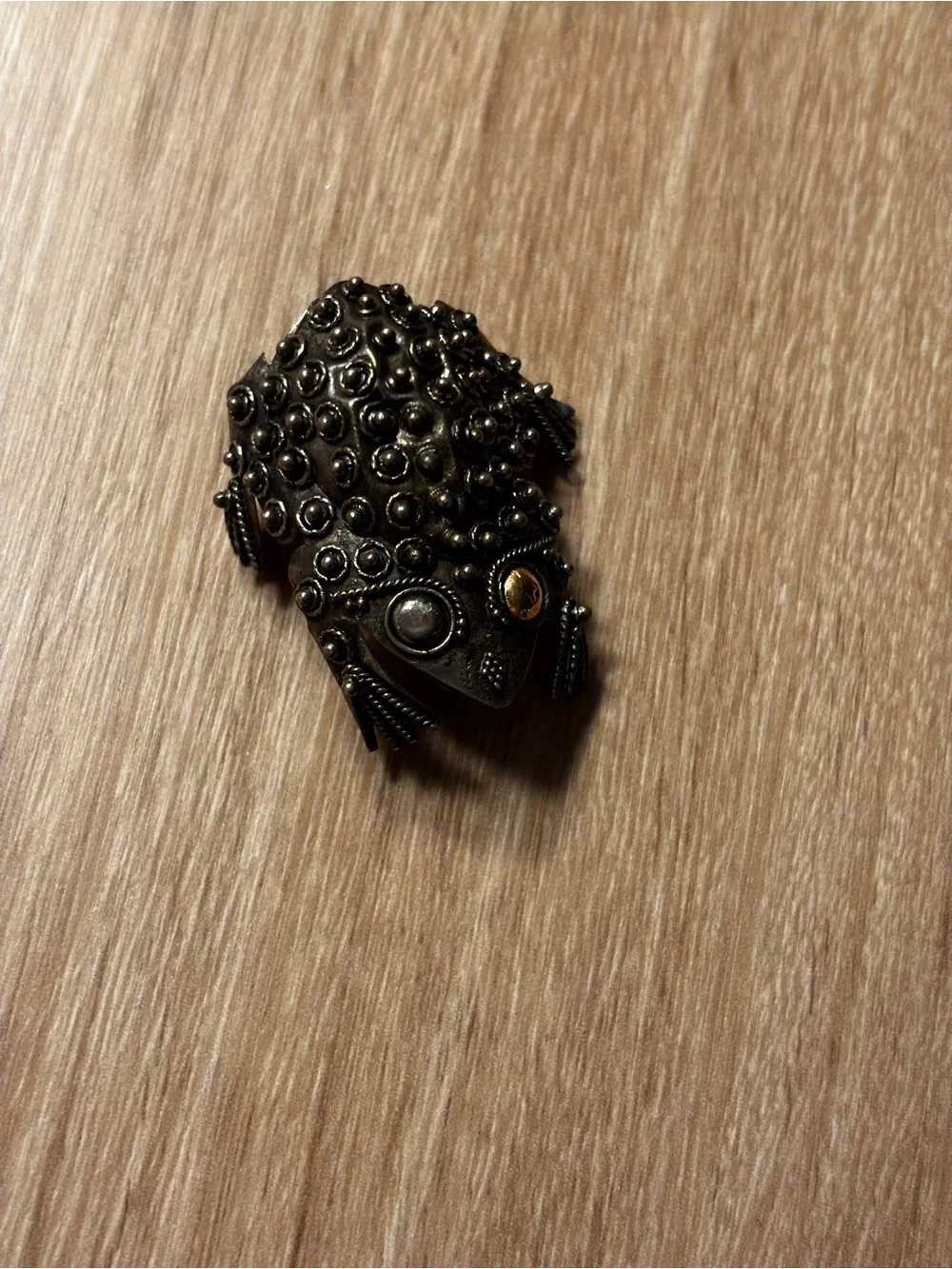 Sterling Silver 925 Frog Brooch Pin | Vintage Animal Jewelry